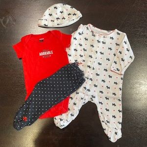 Carter’s 4-Piece Layette Set Size 3 Months